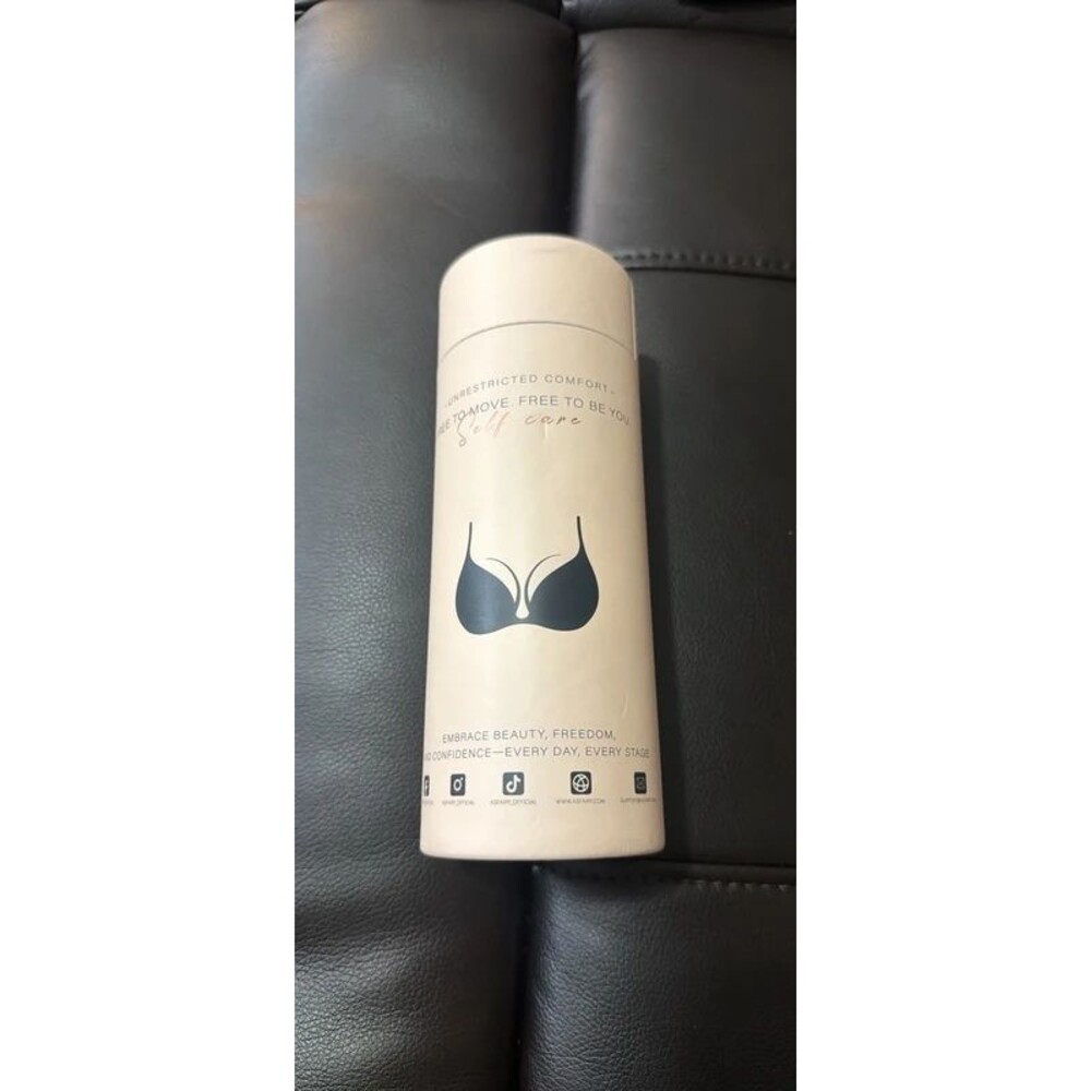 As Fairy Deep V Push Up Bra Natural Lift Daily Wear 38DD black leopard